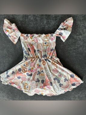 StellaNest Girls Magical Park Skirted Romper Size 3T